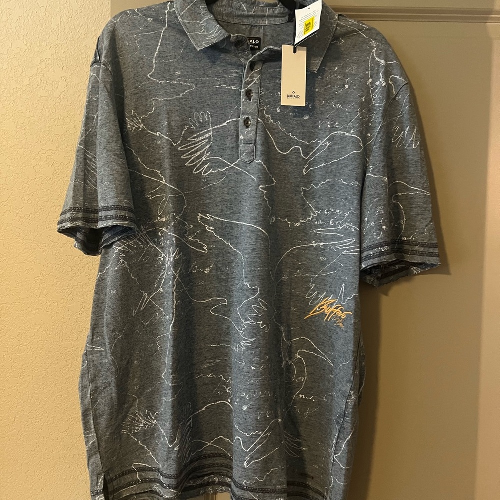 Gray Polo Shirt